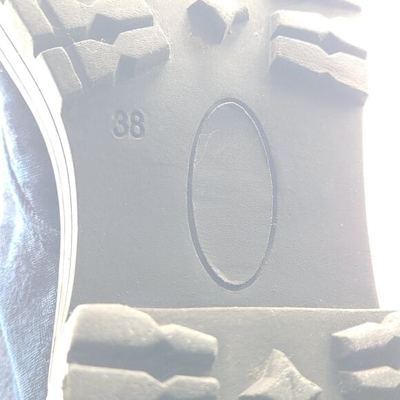 Steve Madden Revive blue crushed velvet boots ankle women's size 8 - Picture 9 of 9